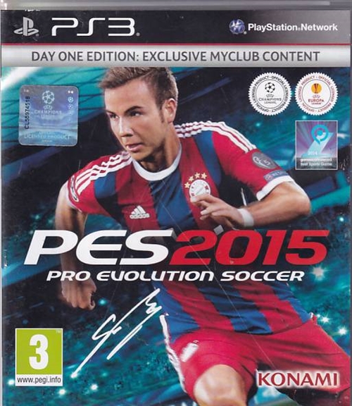 Pro Evolution Soccer 2015 - PS3 (B Grade) (Genbrug)